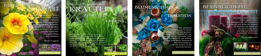 Saisonale Gartenprodukte für jeden Anlass.